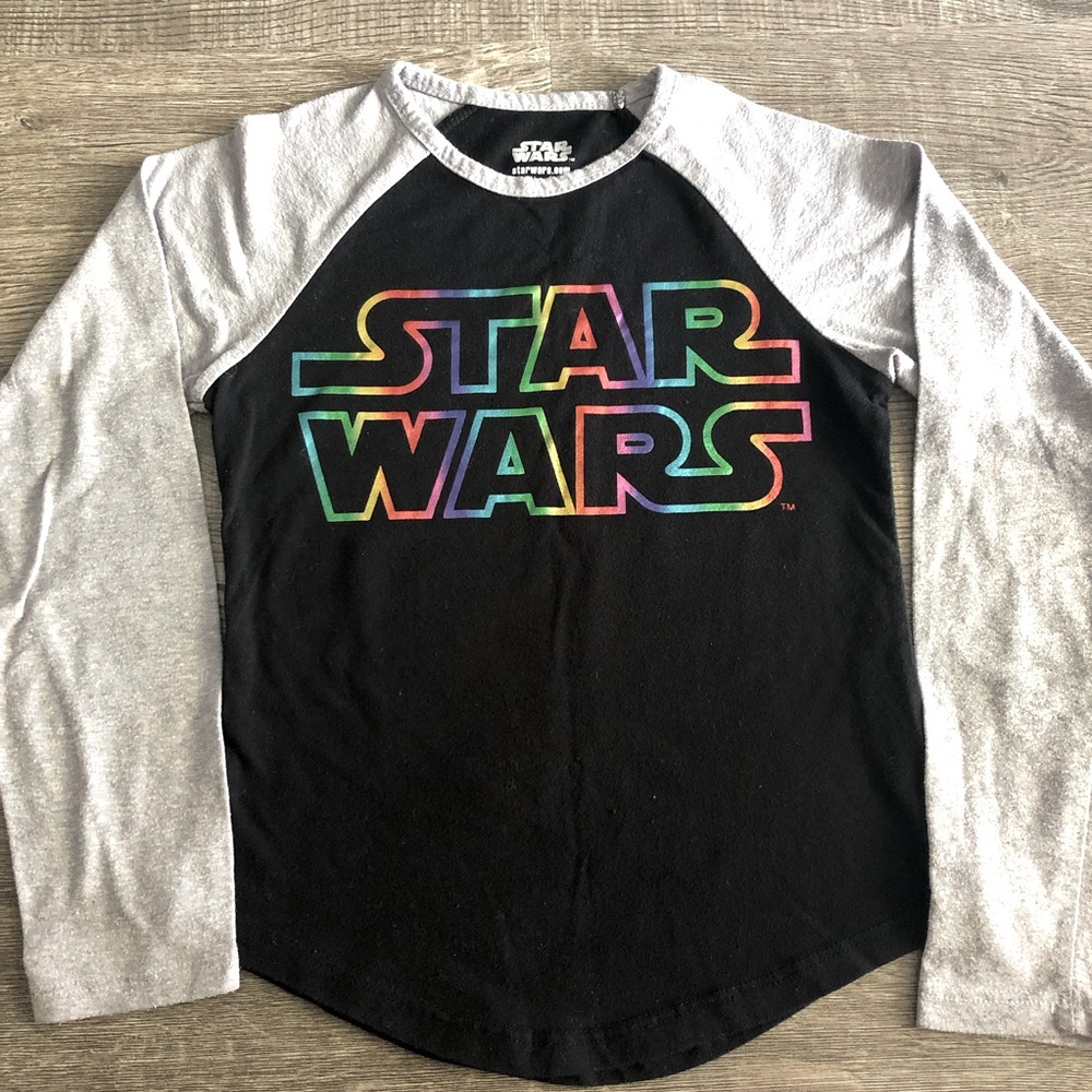 Star Wars Metallic Baseball Tee